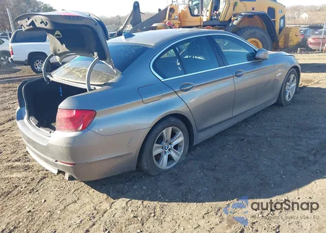 2011 BMW 528I из США, поврежденный, VIN WBAFR1C58BC742013